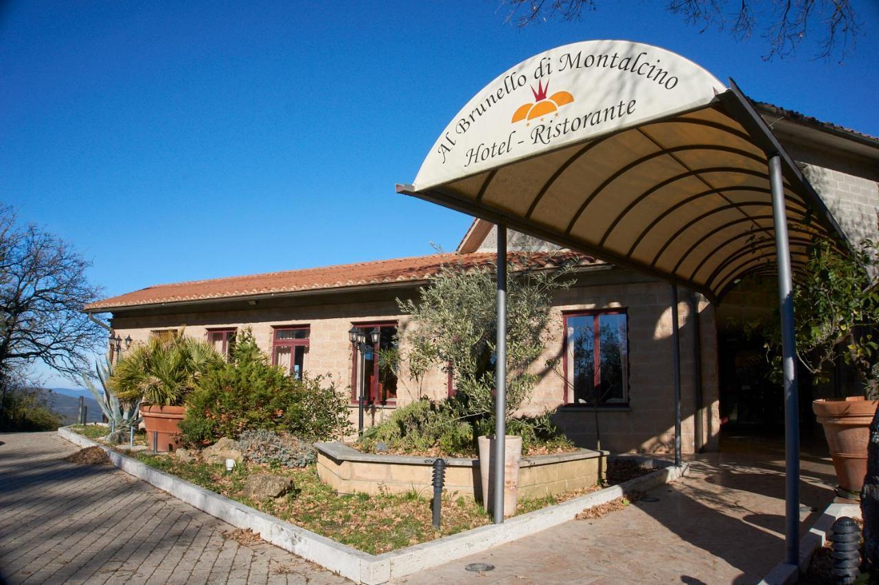 Hotel Ristorante Al Brunello Di Montalcino Buitenkant foto