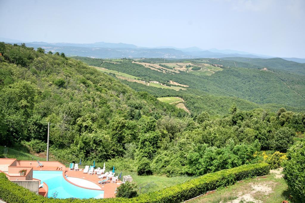 Hotel Ristorante Al Brunello Di Montalcino Buitenkant foto