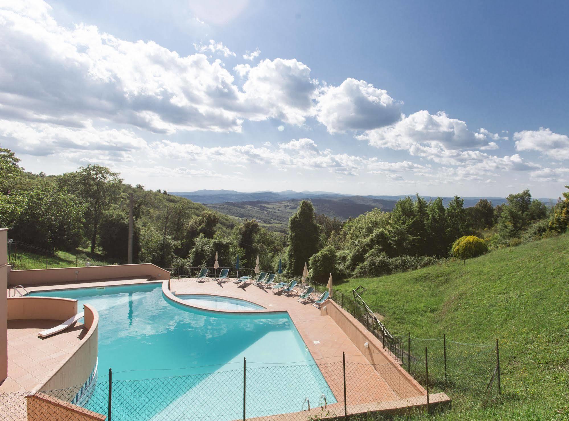 Hotel Ristorante Al Brunello Di Montalcino Buitenkant foto